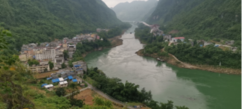 龙湾乡山水风景